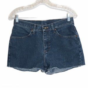 Riders by Lee High Waist Cutoff Mom Jeans Shorts 8